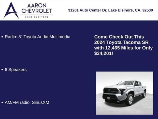 2024 Toyota Tacoma SR