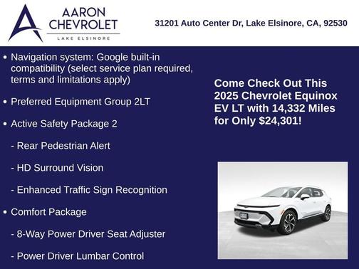 2025 Chevrolet Equinox EV LT