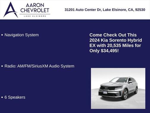 2024 Kia Sorento Hybrid EX