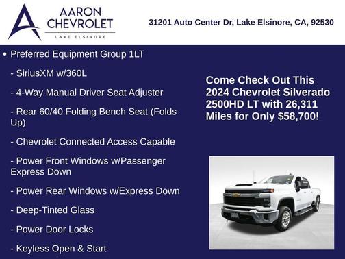 2024 Chevrolet Silverado 2500 LT