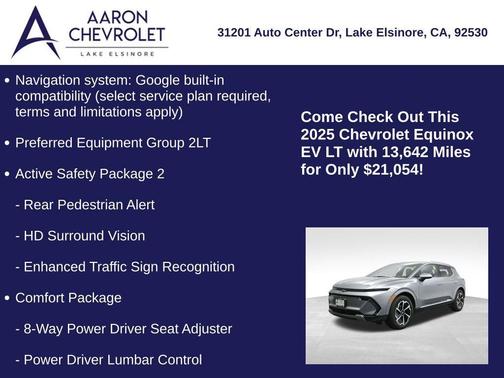 2025 Chevrolet Equinox EV LT
