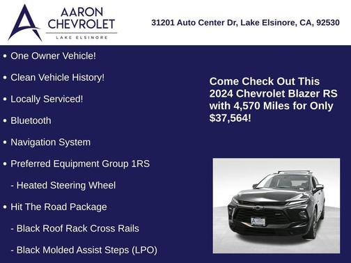 2024 Chevrolet Blazer RS