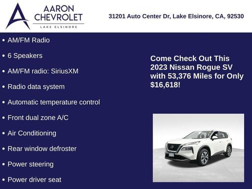 2023 Nissan Rogue SV