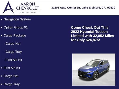 2022 Hyundai TUCSON Limited