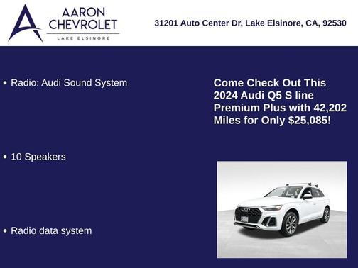 2024 Audi Q5 45 S line Premium Plus
