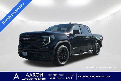 Onyx Black 2024 GMC Sierra 1500 Elevation