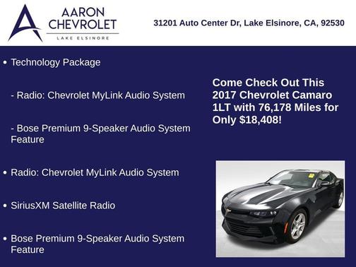 2017 Chevrolet Camaro 1LT