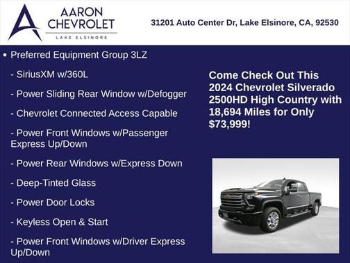 2024 Chevrolet Silverado 2500 High Country