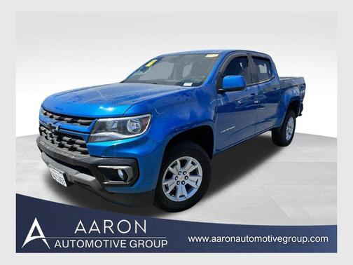 Bright Blue Metallic 2021 Chevrolet Colorado LT