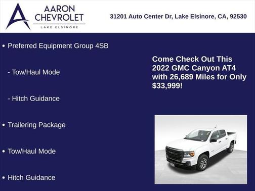 2022 GMC Canyon Base