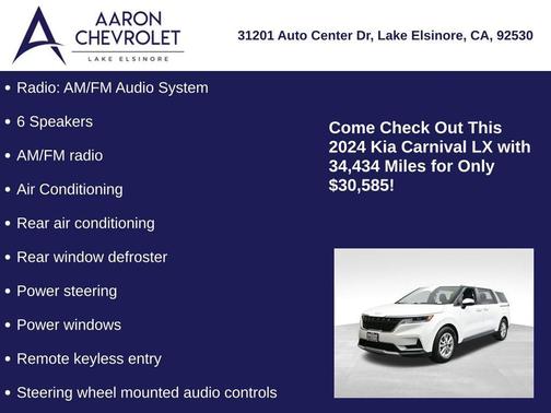 2024 Kia Carnival LX