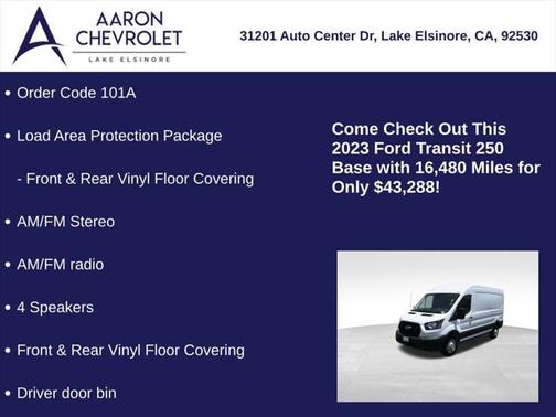 2023 Ford Transit-250 Base
