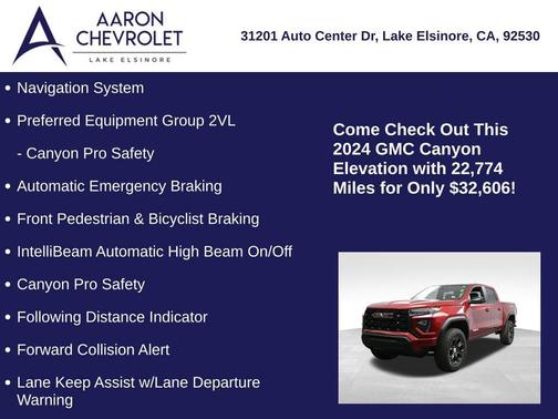 2024 GMC Canyon Elevation