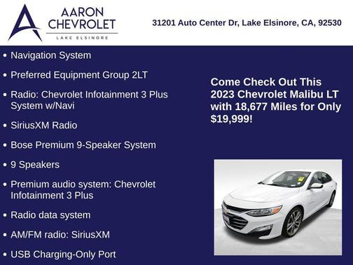 2023 Chevrolet Malibu FWD 2LT