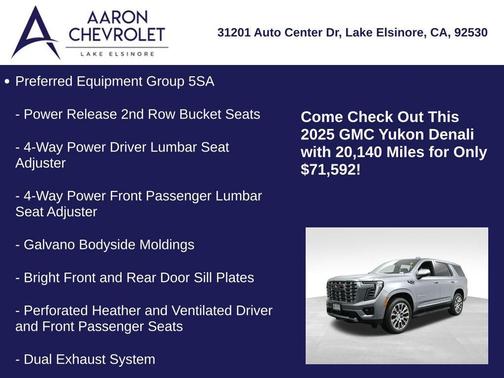2025 GMC Yukon Denali