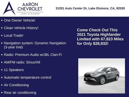 2021 Toyota Highlander Limited