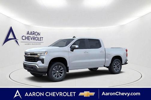 Summit White 2026 Chevrolet Silverado 1500 LT