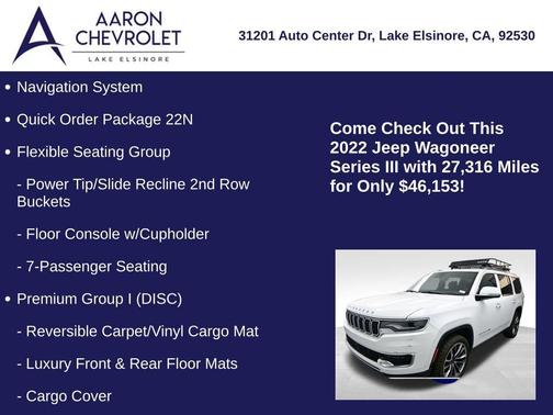 2022 Jeep Wagoneer Series III 4x4