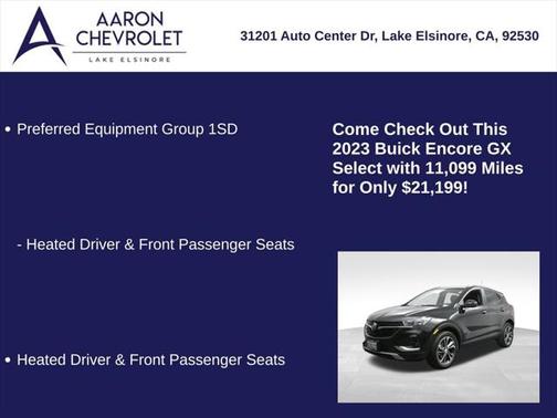 2023 Buick Encore GX Select