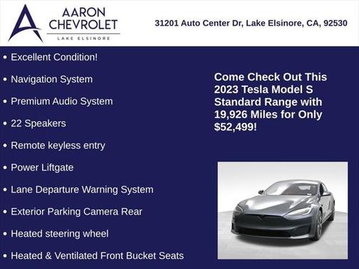 2023 Tesla Model S Standard Range