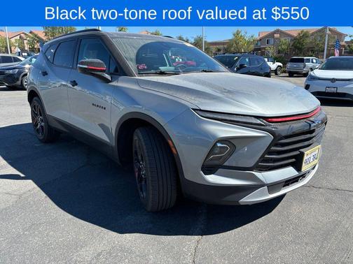 Sterling Gray Metallic 2023 Chevrolet Blazer 3LT