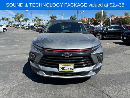Sterling Gray Metallic 2023 Chevrolet Blazer 3LT