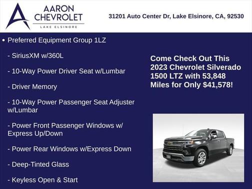 2023 Chevrolet Silverado 1500 LTZ