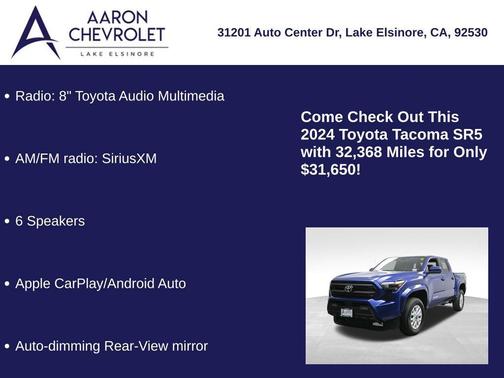 2024 Toyota Tacoma SR5