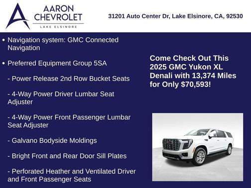 2025 GMC Yukon XL Denali