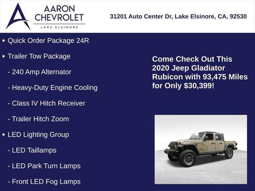2020 Jeep Gladiator Rubicon