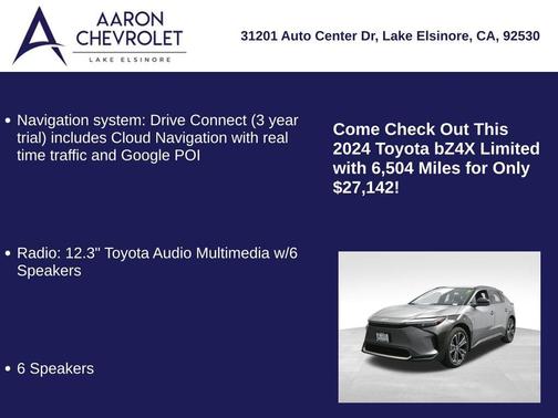 2024 Toyota bZ4X Limited