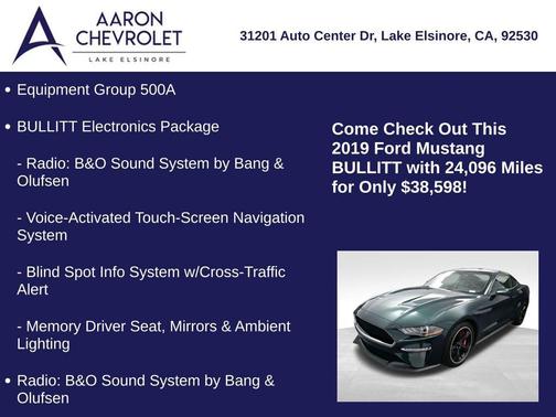 2019 Ford Mustang Bullitt