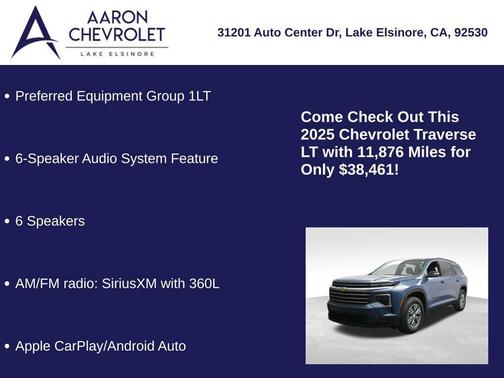 2025 Chevrolet Traverse LT