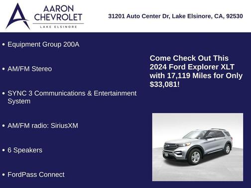 2024 Ford Explorer XLT