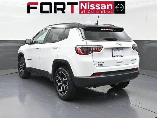 Bright White Clearcoat 2025 Jeep Compass Limited