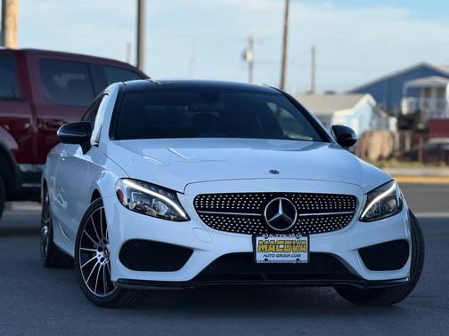 White 2018 Mercedes-Benz C-Class C 300 Coupe