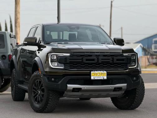 Shelter Green Metallic 2024 Ford Ranger Raptor