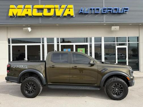 Shelter Green Metallic 2024 Ford Ranger Raptor
