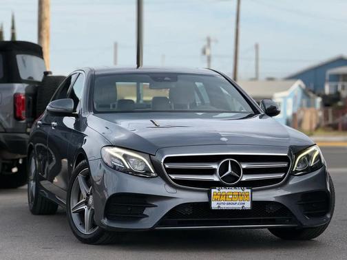 Gray 2017 Mercedes-Benz E-Class E 300 Sport RWD Sedan