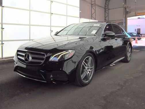 Black 2018 Mercedes-Benz E-Class E 300 RWD Sedan