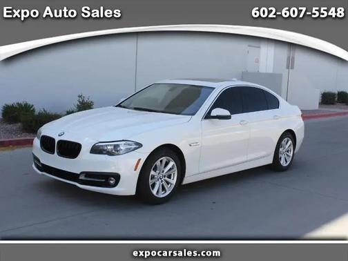 White 2016 BMW 528 528i