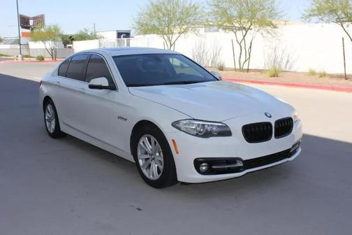 White 2016 BMW 528 528i