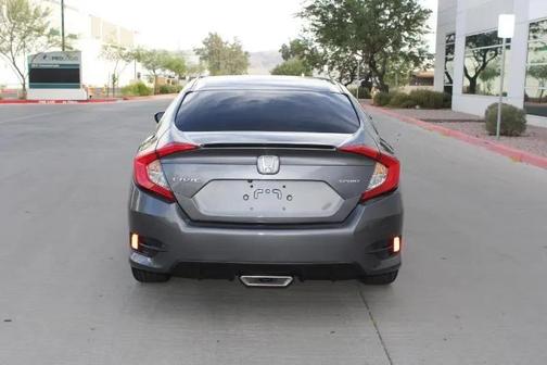 Modern Steel Metallic 2021 Honda Civic Sport
