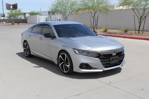 Lunar Silver Metallic 2022 Honda Accord Sport 1.5T
