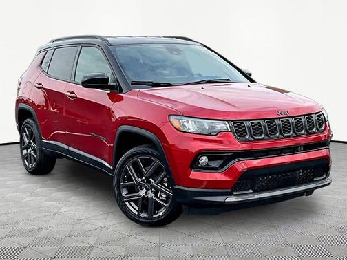 Red Hot Pearlcoat 2026 Jeep Compass Limited