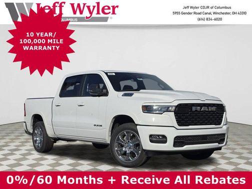 Bright White Clearcoat 2026 RAM 1500 Big Horn/Lone Star