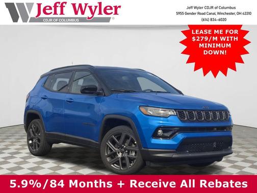 hydro blue pearlcoat 2026 Jeep Compass Limited