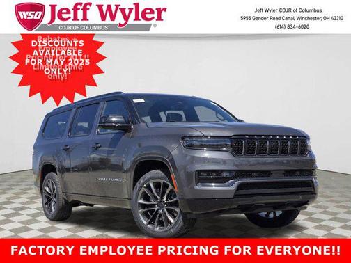 2025 Jeep Grand Wagoneer L Series III Obsidian 4x4