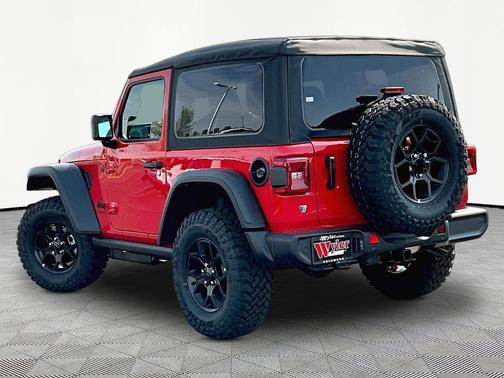 Firecracker Red Clearcoat 2026 Jeep Wrangler Willys