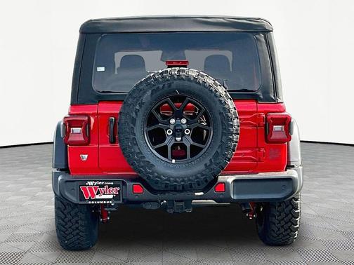 Firecracker Red Clearcoat 2026 Jeep Wrangler Willys